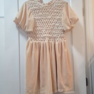 Elegant Cream Kids Dress